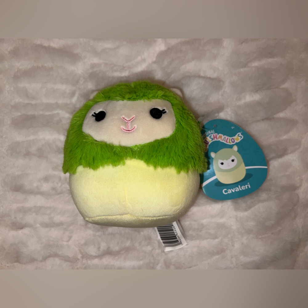 Squishmallow 5” Cavaleri the Green Llama Plush – Farm Squad‎